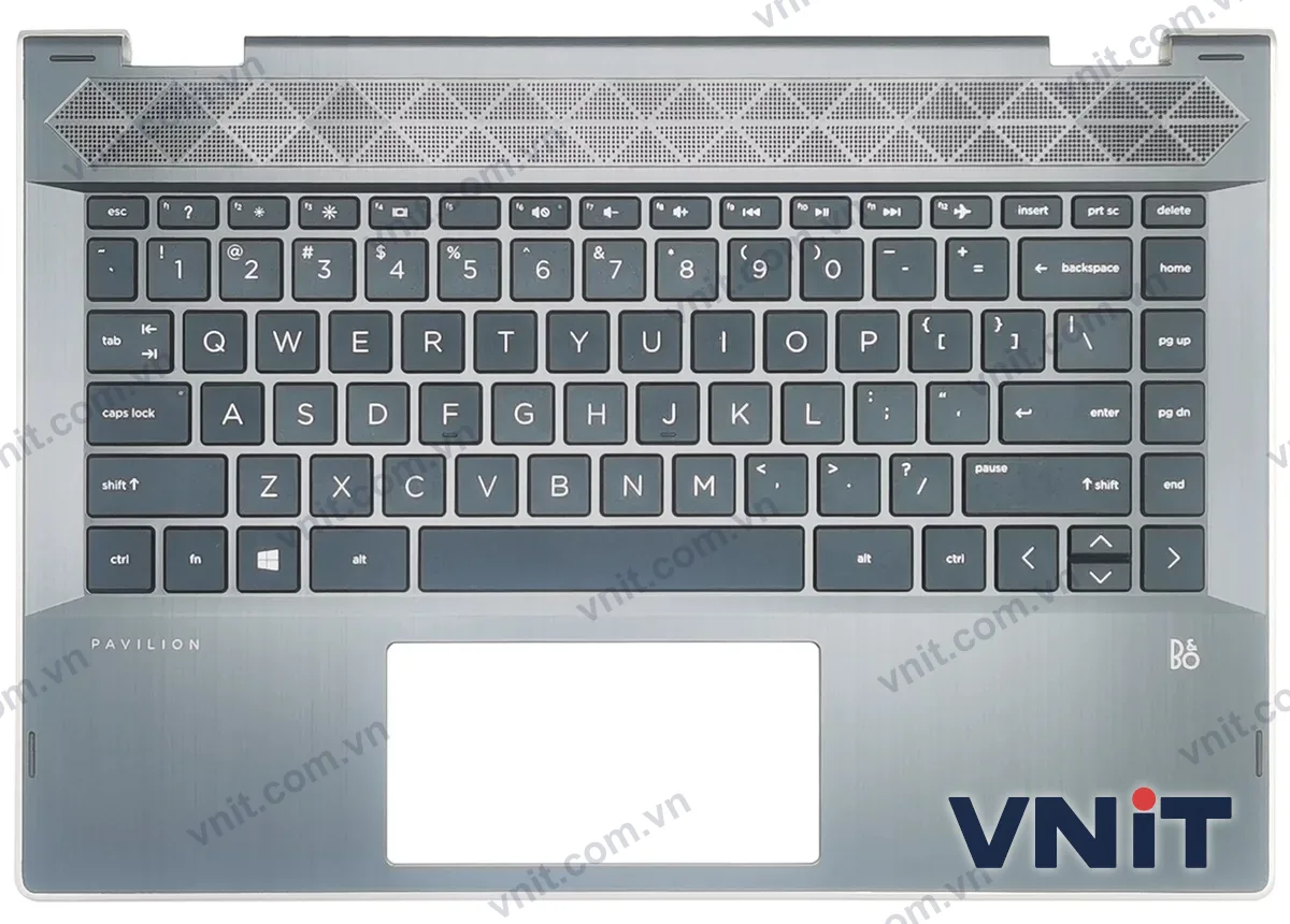 Bàn phím kèm bệ (palmrest) Laptop HP Pavilion X360 14 14-CD, TPN-W131 (Màu đen) - ảnh 2