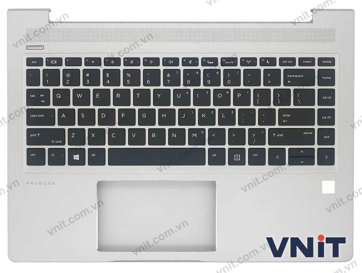 Bàn phím kèm bệ (palmrest) Laptop HP Probook 440 G6 G7, 445 G6 G7, 445R G6 G7 (Có đèn nền)