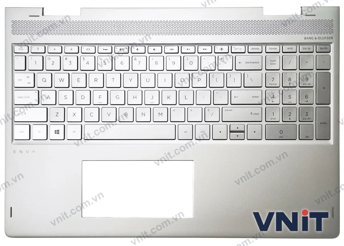 Bàn phím kèm bệ (palmrest) Laptop HP X360 15-BP, 15M-BQ, W127, 924353-001, 934640-001 (Có đèn nền)