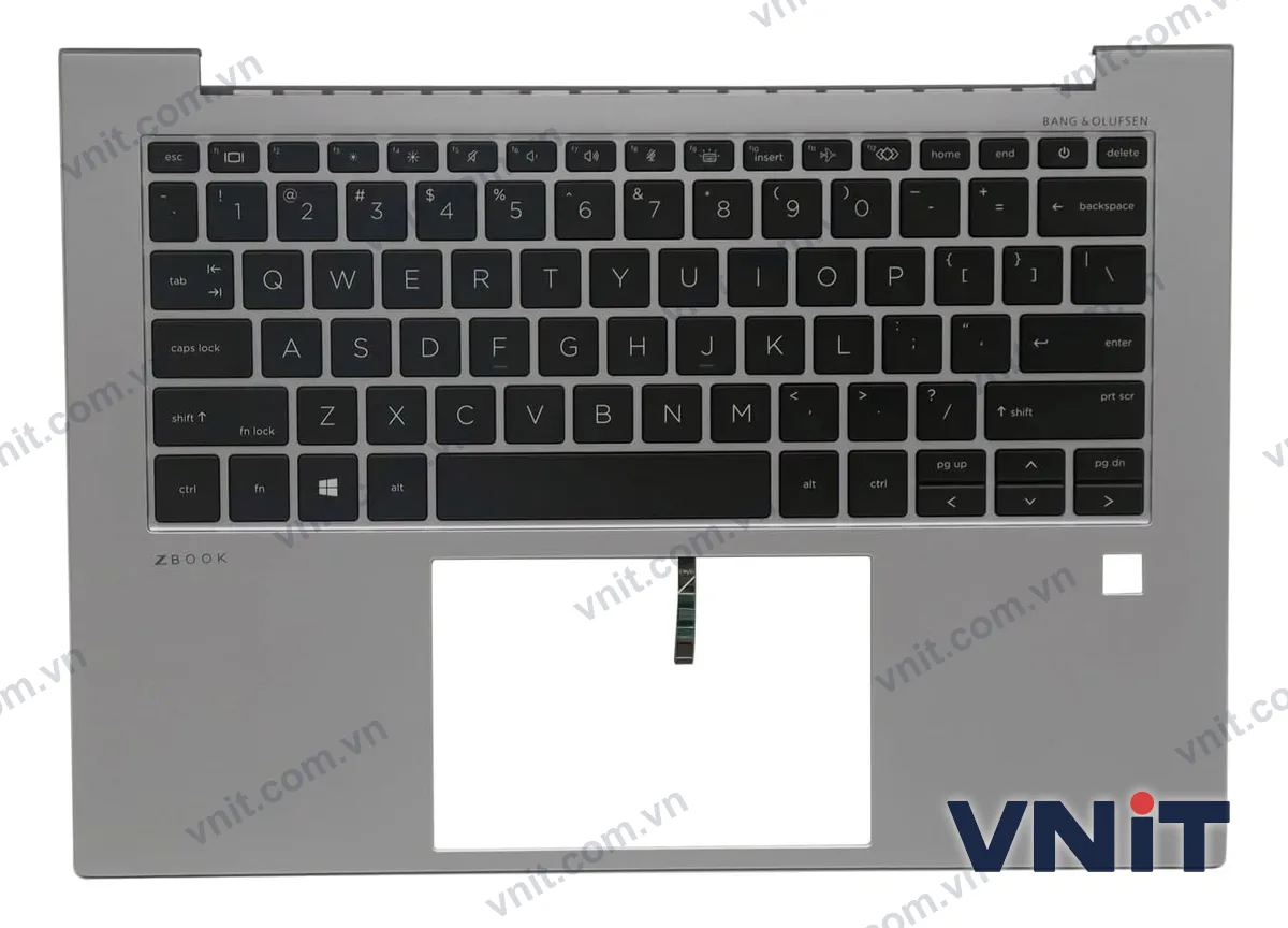 Bàn phím kèm bệ (palmrest) Laptop HP Zbook Firefly 14 G9, Zbook Firefly 14 G10, , N45442, 6070B2224411 (Có đèn nền)
