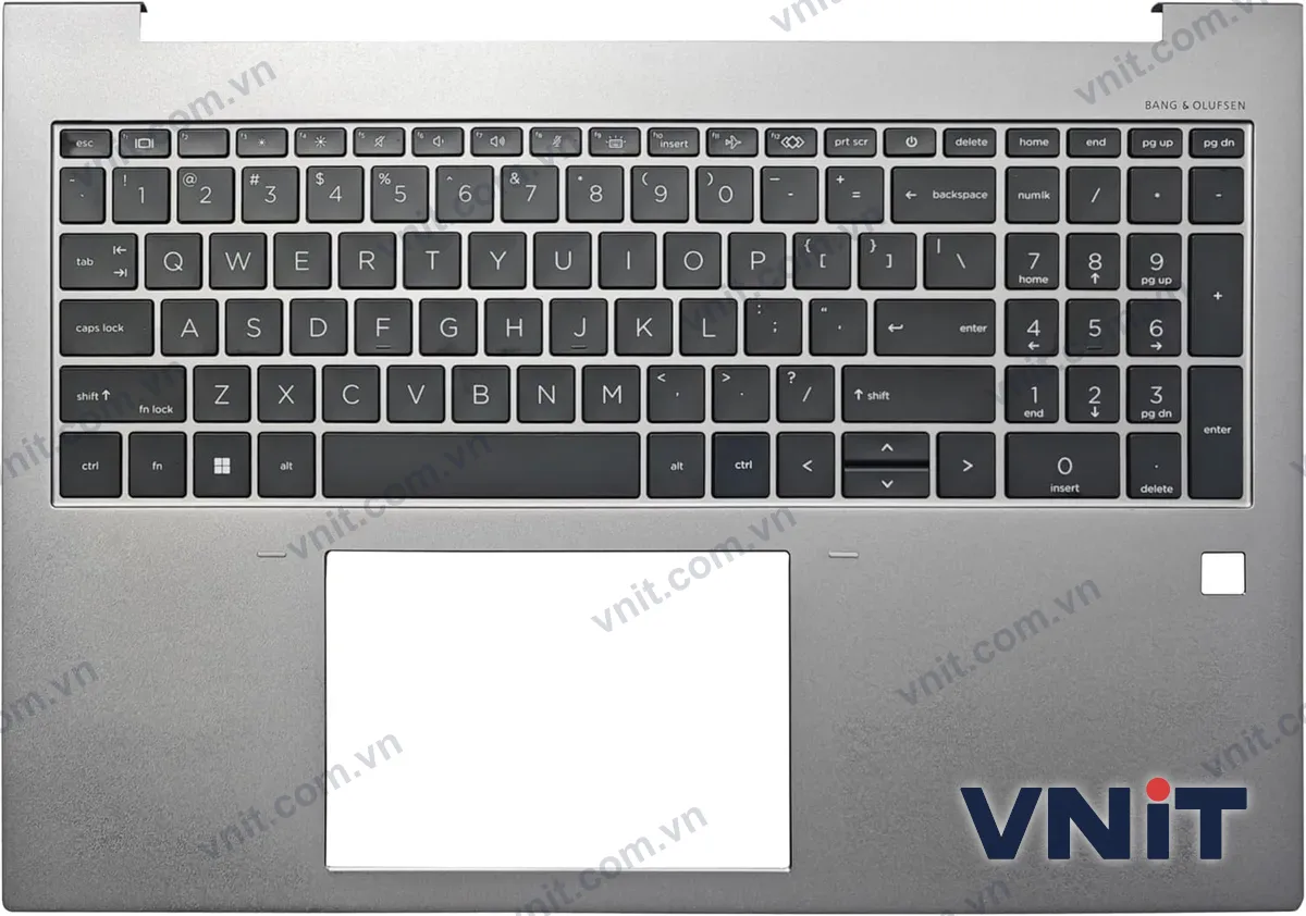 Bàn phím kèm bệ (palmrest) Laptop HP ZBOOK Firefly 16 G9 N16461-001 (Có đèn nền)