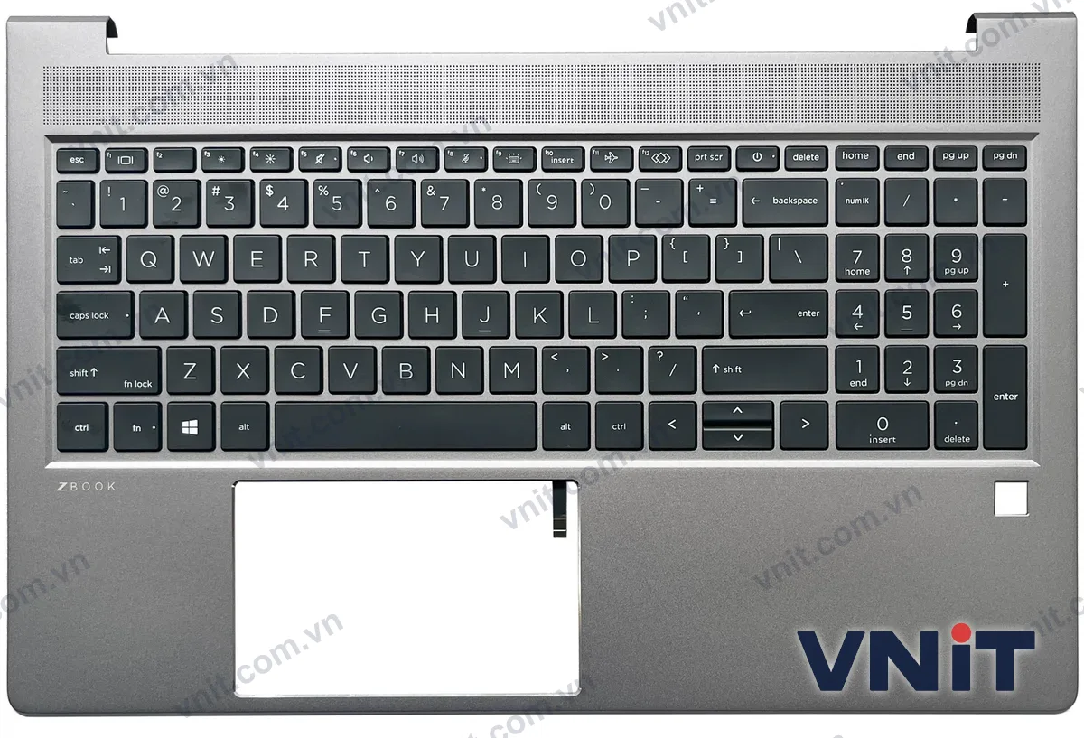 Bàn phím kèm bệ (palmrest) Laptop HP Zbook power 15 G9, Zbook power 15 G10, , N06912-001 (Có đèn nền)