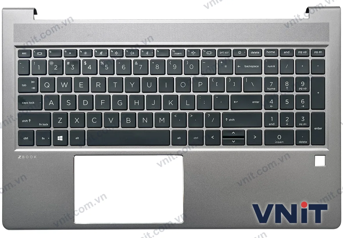 Bàn phím kèm bệ (palmrest) Laptop HP Zbook power 15 G9, Zbook power 15 G10, , N06914-001 (Có đèn nền)