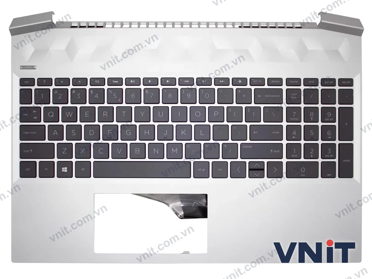 Bàn phím kèm bệ (palmrest) Laptop HP ZHAN 99 Mobile Workstation G2, ZHAN 99 Mobile Workstation G3, TPN-Q229, M12026-001, version B (Có đèn nền)