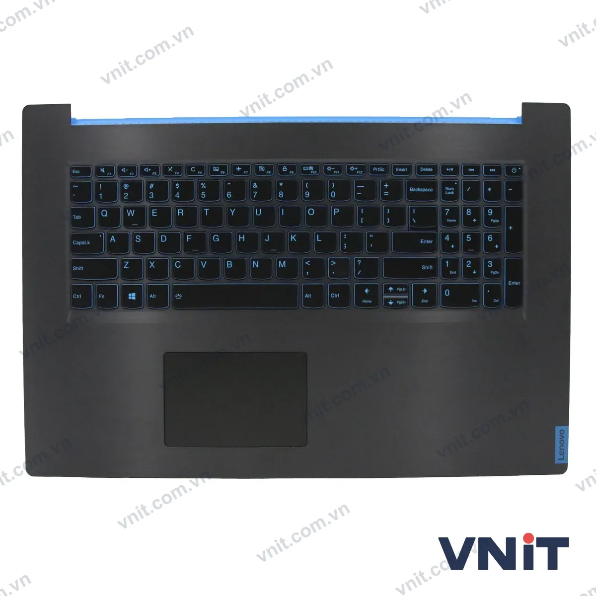 Bàn phím kèm bệ (palmrest) Laptop Lenovo Gaming L340-17IRH (Có đèn nền) (Màu xám)