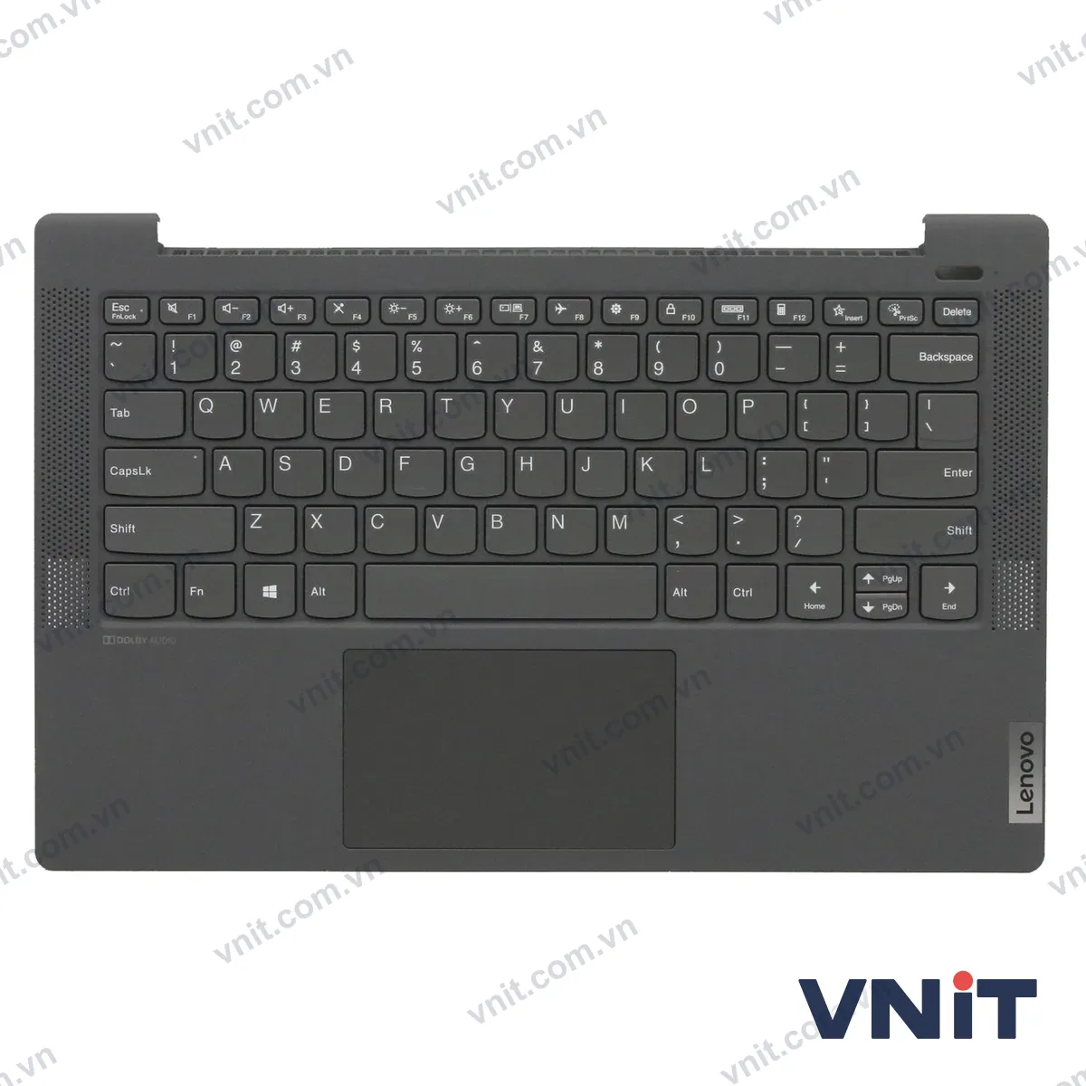 Bàn phím kèm bệ (palmrest) Laptop Lenovo IdeaPad 5-14IIL05, 5CB0Y89044 (Màu xám)