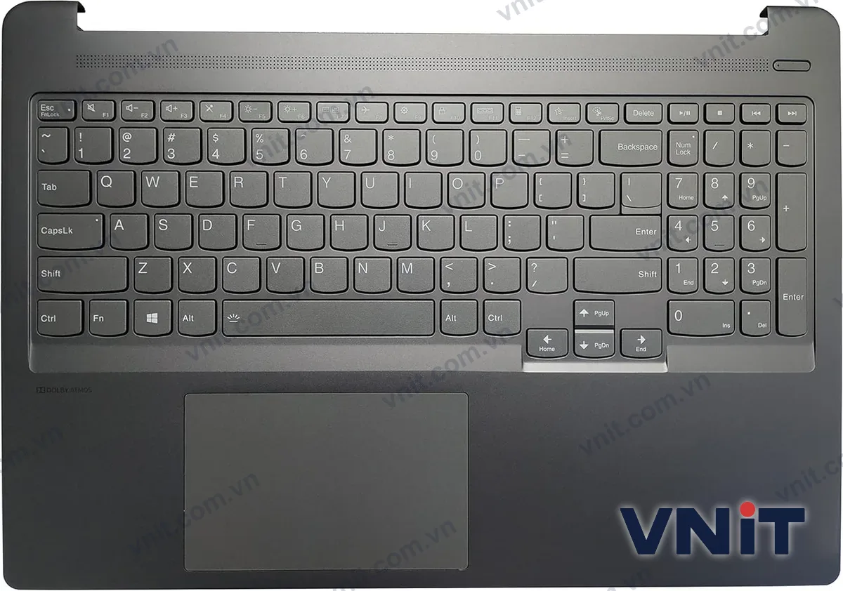 Bàn phím kèm bệ (palmrest) Laptop Lenovo Ideapad 5 PRO 16ACH6, Ideapad 5 PRO 16IHU6, Ideapad 5 PRO 16ARH7, 2021 (Có đèn nền)