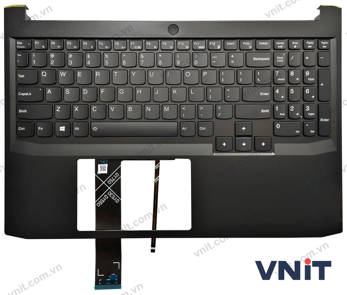 Bàn phím kèm bệ (palmrest) Laptop Lenovo IdeaPad Gaming 3-15IHU6, 3-15ACH6 (Có đèn nền)