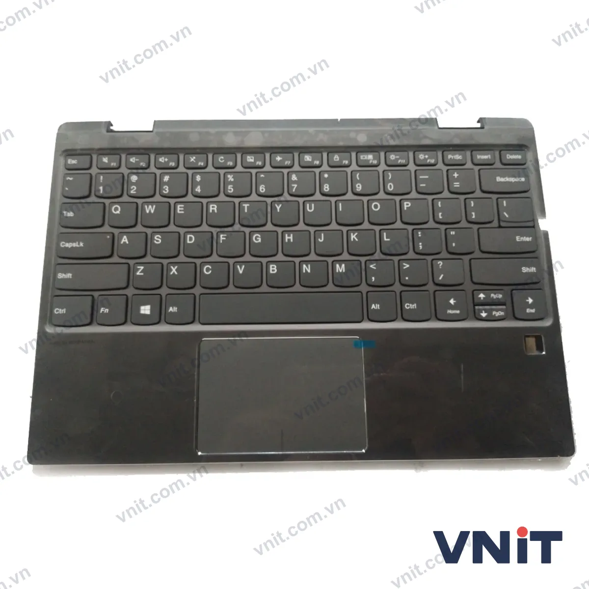 Bàn phím kèm bệ (palmrest) Laptop Lenovo Ideapad yoga 720-12IKB, 5CB0Q12154 (Màu xám)
