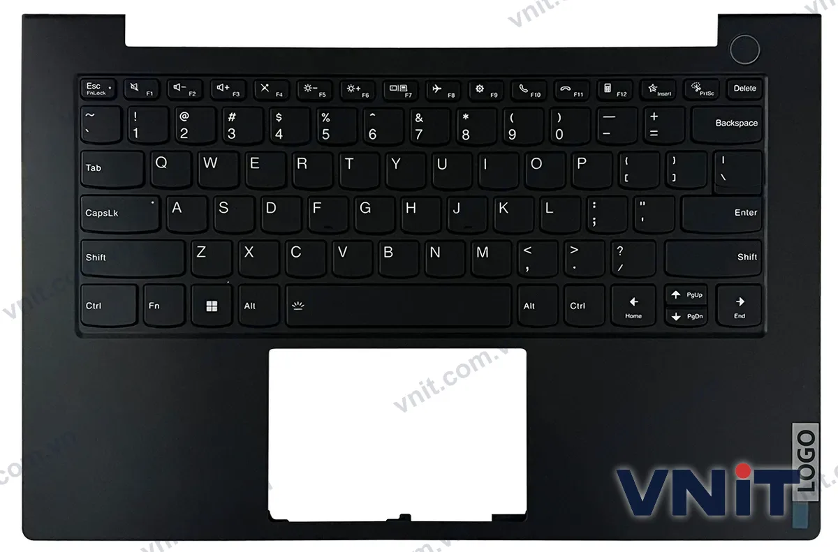 Bàn phím kèm bệ (palmrest) Laptop Lenovo thinkbook 14 G5 (Có đèn nền) (Màu đen)