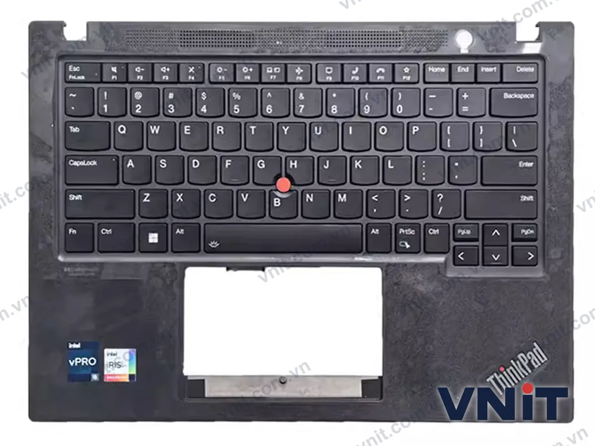 Bàn phím kèm bệ (palmrest) Laptop Lenovo ThinkPad T14s Gen 3, T14s Gen 4, 5M11H27338 (Có đèn nền)