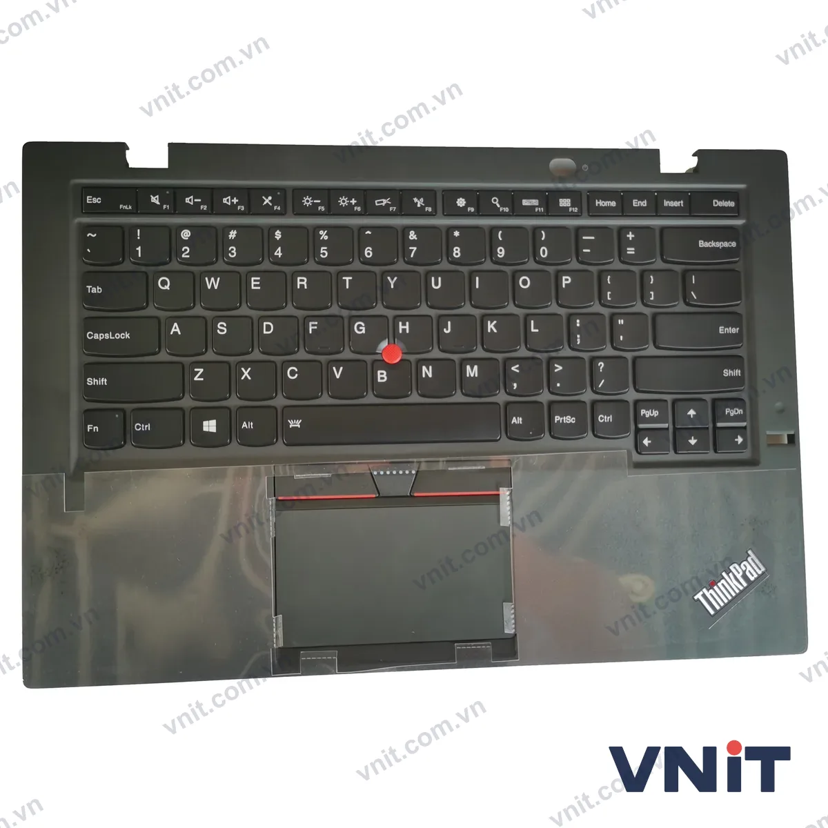 Bàn phím kèm bệ (palmrest) Laptop Lenovo ThinkPad X1C, X1 Carbon 3rd Gen, 2015 Top Case 00HN945 (Có đèn nền)