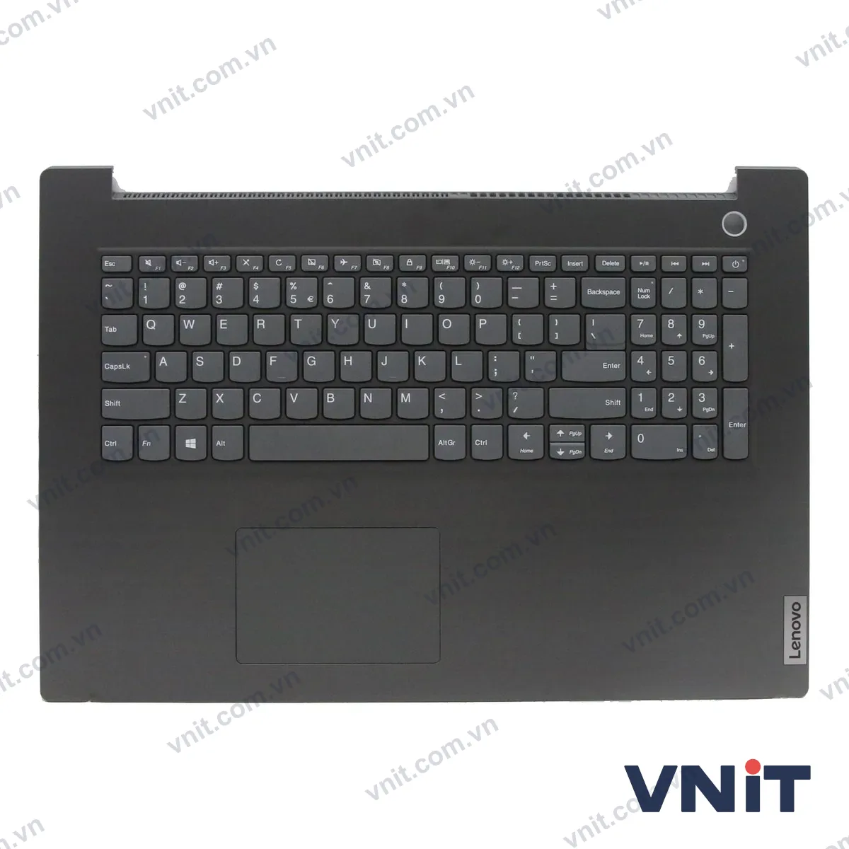 Bàn phím kèm bệ (palmrest) Laptop Lenovo V17-IIL 5CB0Z48335 (Màu xám)