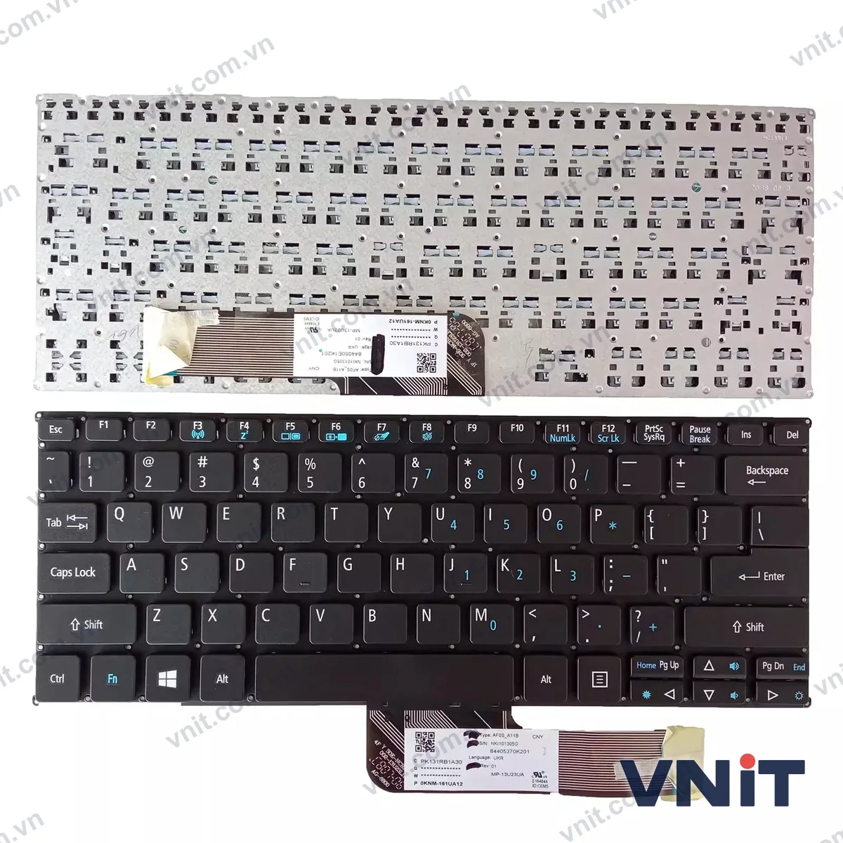 Bàn phím Laptop Acer SW5-111 SW5-111-18DY SW5-171 SW5-173 SW5-173P (Màu đen)