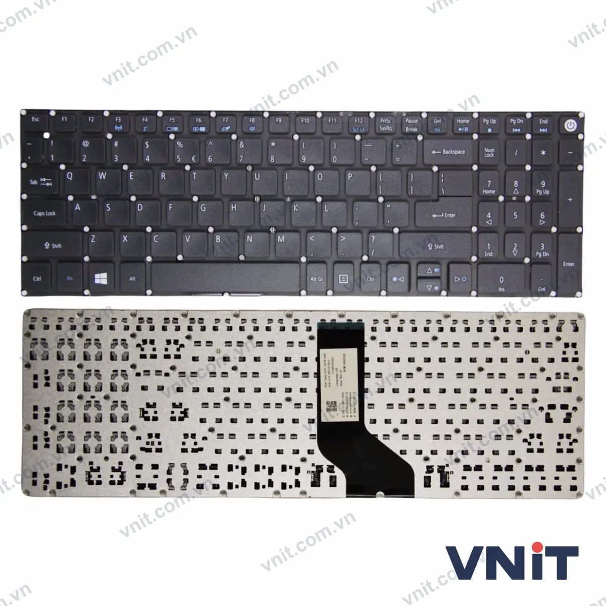 Bàn phím Laptop Acer T5000 TX50 N16Q2 N15W7 N15W6 TX520 N15Q1 P257