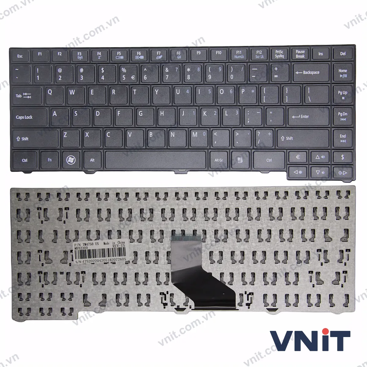 Bàn phím Laptop Acer TravelMate 4750G TM4750 MS2335 P243 ZQW P663 TM8473 6495 P643 OEM