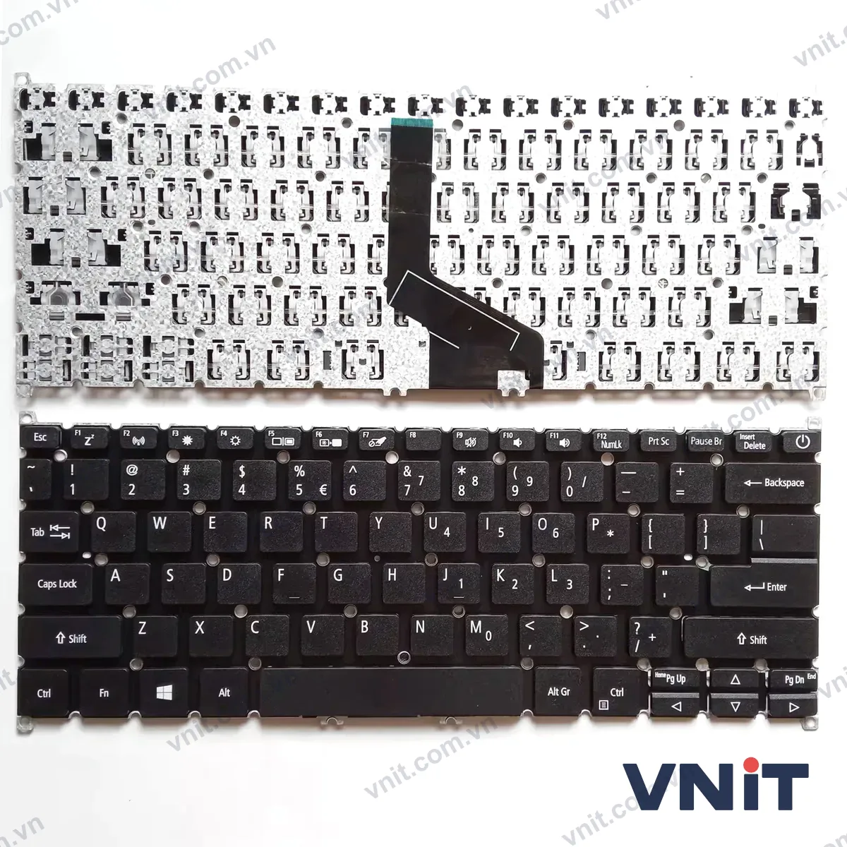 Bàn phím Laptop Acer TravelMate TMX45-51, TMP414-51G, P614, N20H4, N18P6, power (Màu đen)