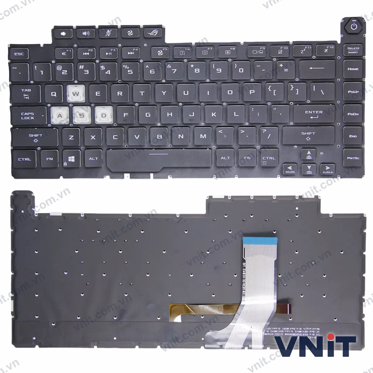 Bàn phím Laptop Asus 3 4 G531 GL531 G532 S5D G512L 16pin RGB OEM (Có đèn nền)