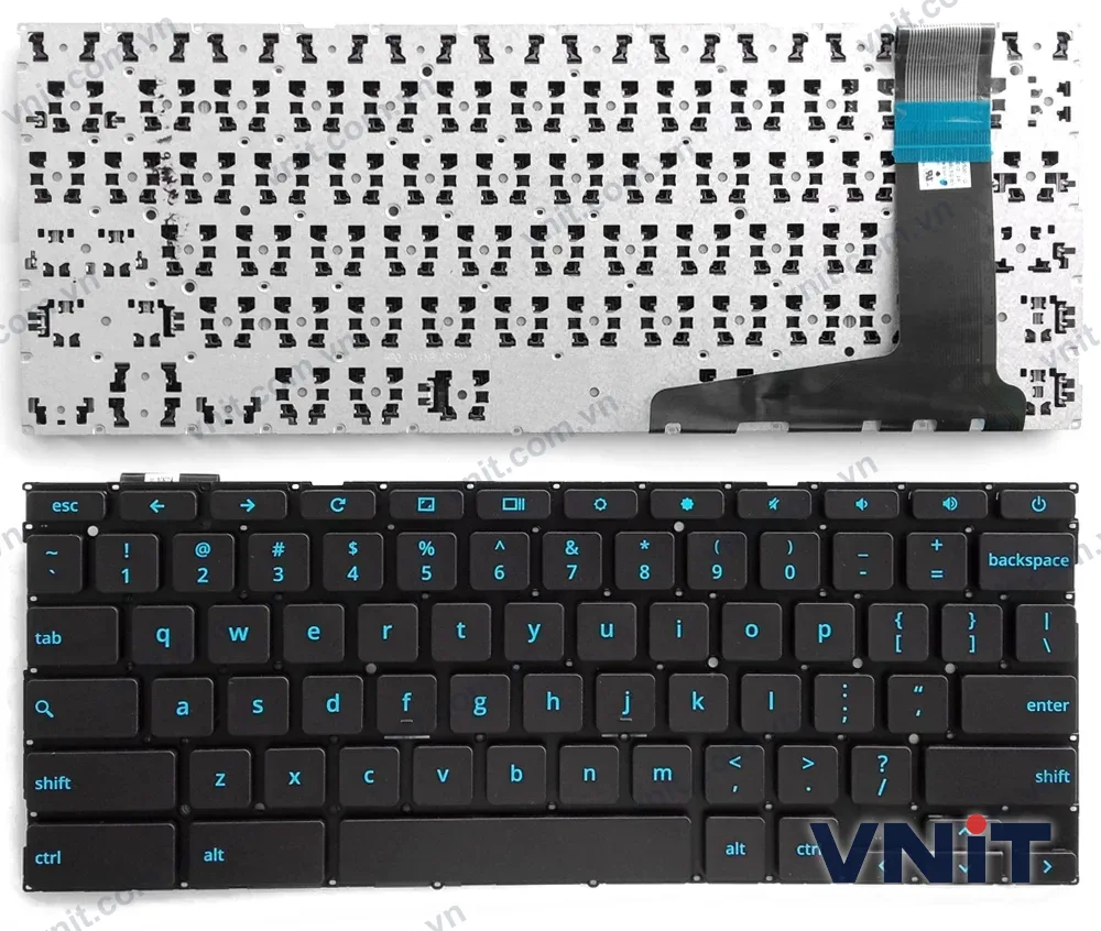 Bàn phím Laptop Asus Chromebook C201, C201P, C201PA, C202, C202S, C202SA, C202SA-YS01 (Màu xanh)