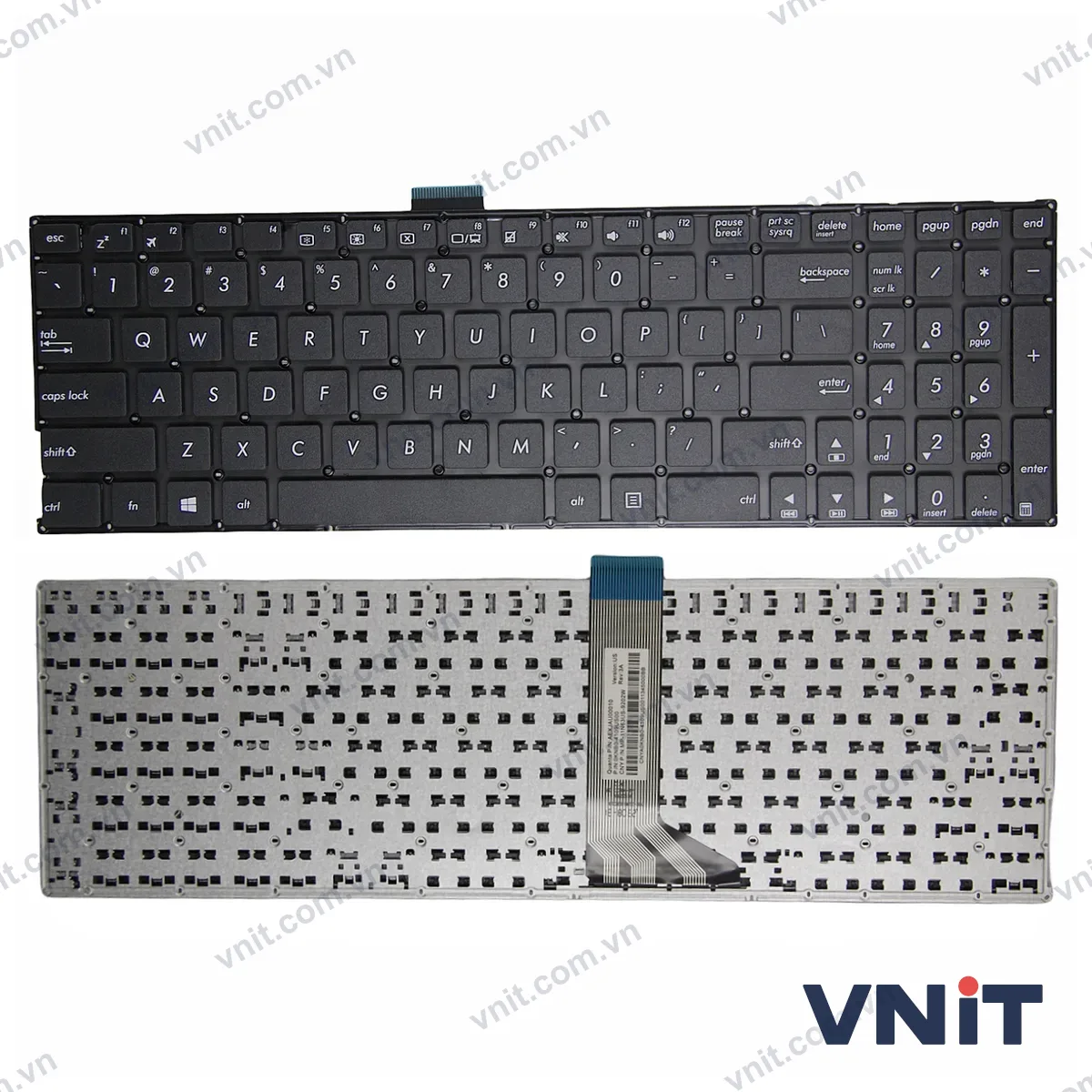 Bàn phím Laptop Asus K501, K501LB, K501U, A501U, V505, L F555V, FL5500L