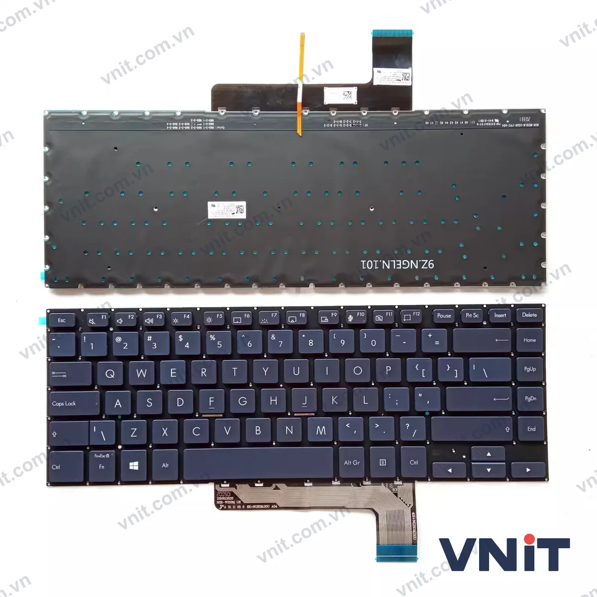Bàn phím Laptop Asus ProArt Q17 StudioBook S H700GVA W700TA (Có đèn nền) (Màu xanh)