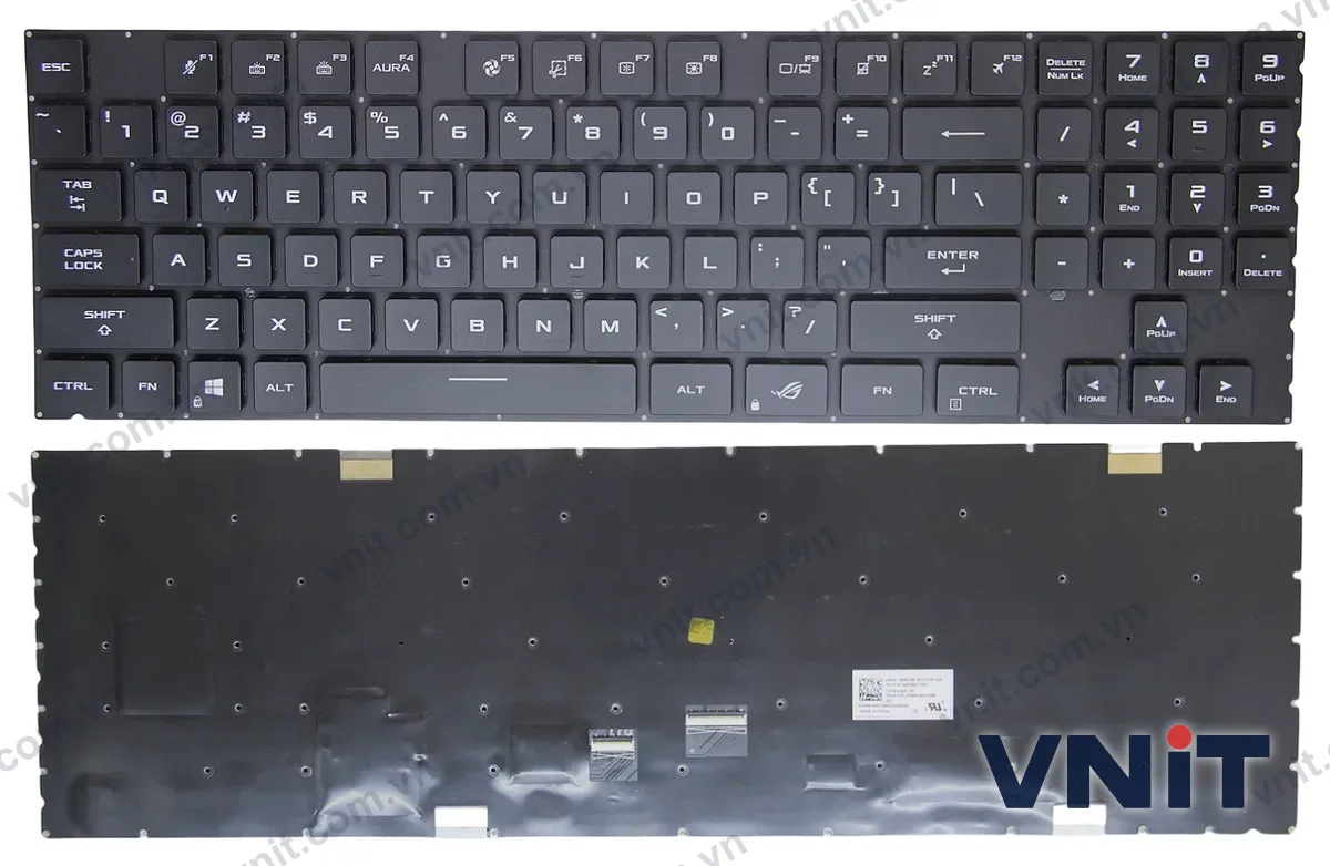 Bàn phím Laptop Asus ROG Zephyrus S17 GX703 GX703H GX703HM (Có đèn nền)
