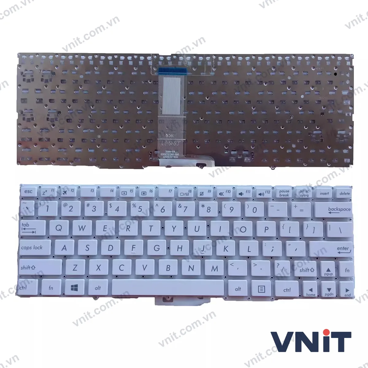 Bàn phím Laptop Asus T100 T100CHI T100HA (Màu trắng)