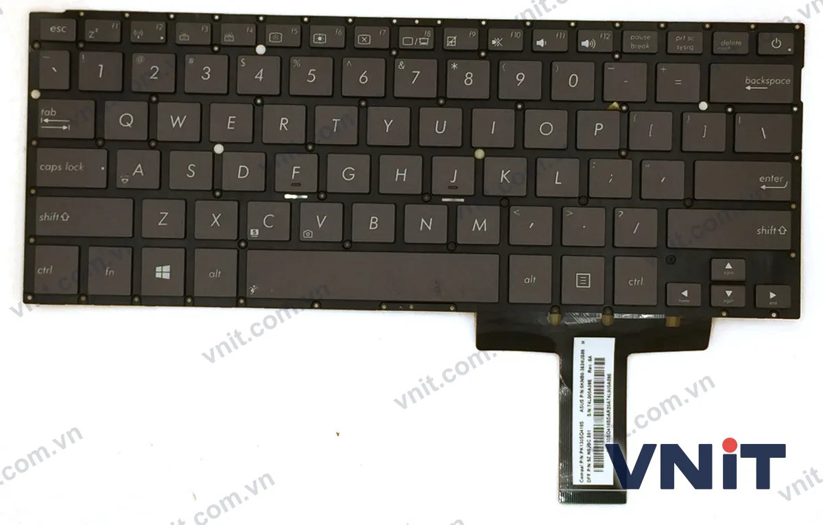 Bàn phím Laptop Asus UX31 UX31A UX31E brown color