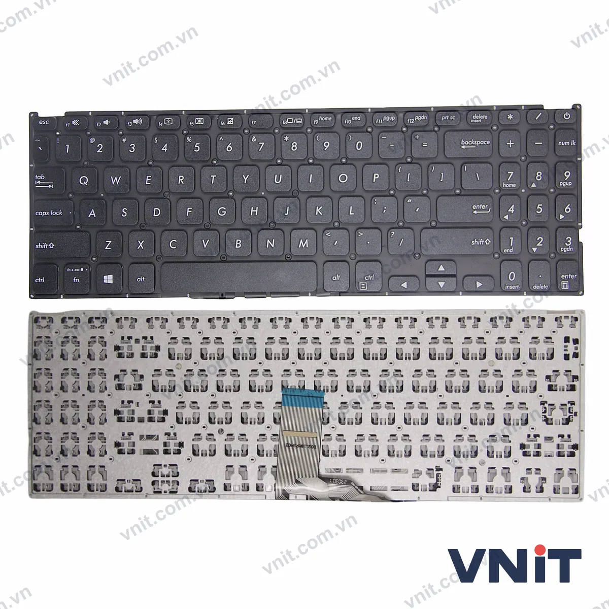 Bàn phím Laptop Asus VivoBook A512 K512 P1504 R564 (Màu đen)
