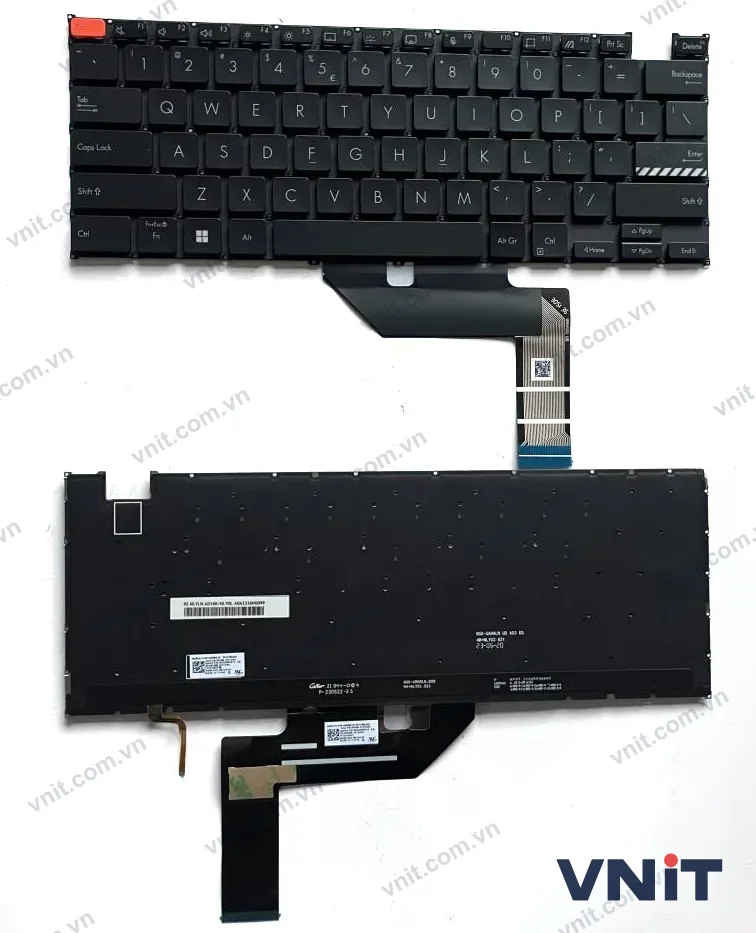 Bàn phím Laptop Asus Vivobook S 14 OLED K5404, K5404V, K5404VA (Có đèn nền)