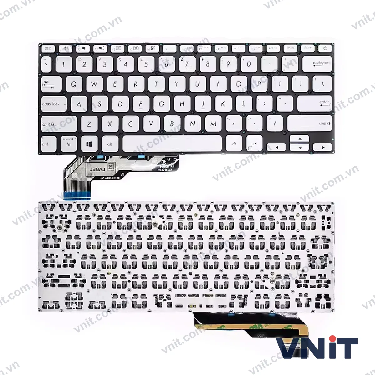 Bàn phím Laptop Asus X403 S403 A403f ADOL14F redolbook14 adol13f (Màu bạc)