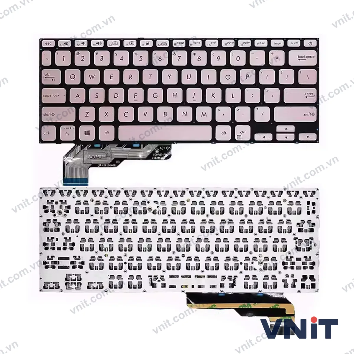 Bàn phím Laptop Asus X403 S403 A403f ADOL14F redolbook14 adol13f (Màu hồng)