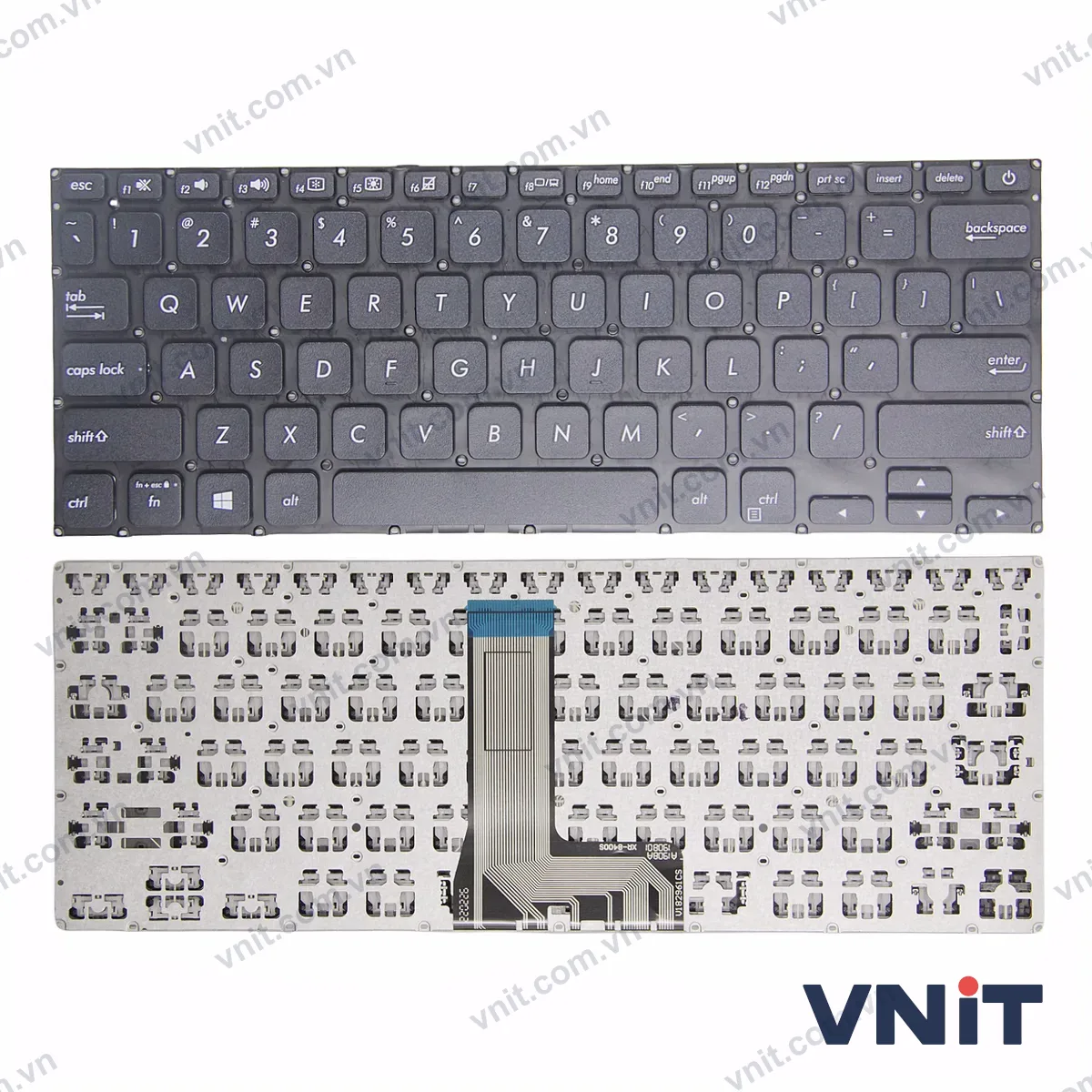 Bàn phím Laptop Asus X412 A412 R424 R424F V4000V V4000F (Màu đen)