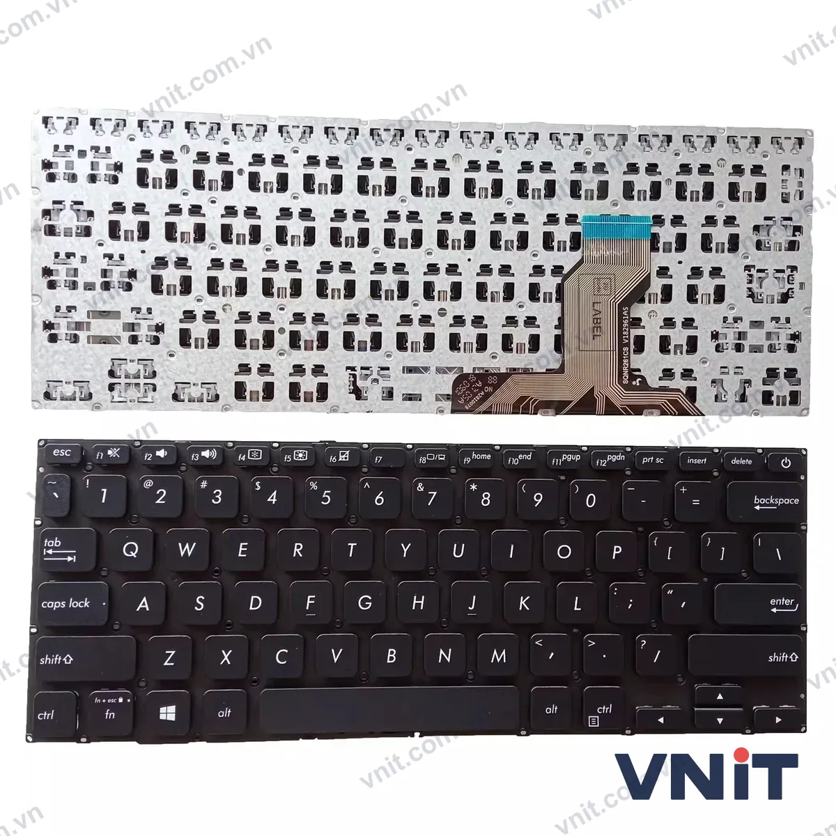 Bàn phím Laptop Asus X420F X420FA X420U X420UA Y406UA Y406UF V4000F (Màu đen)