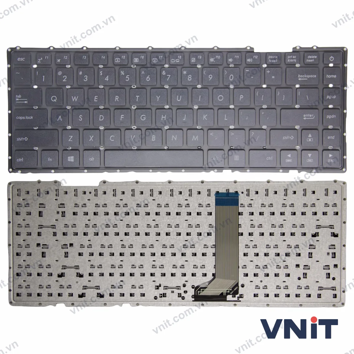 Bàn phím Laptop Asus X442 F442U X442U X442UA A442U R419U A480U OEM (Màu đen)