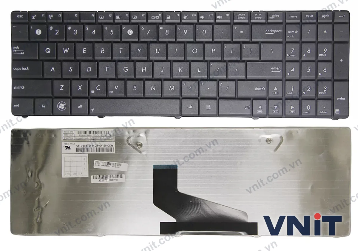 Bàn phím Laptop Asus X53U, X53E, X53E-XR1, X53E-XR2, X54, X54B, X54C, X54H