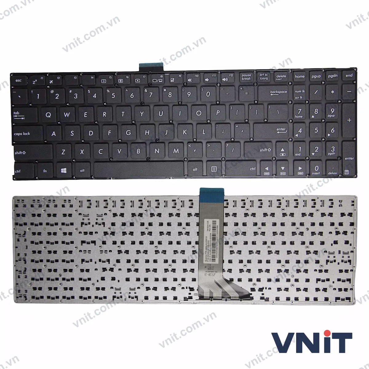Bàn phím Laptop Asus X555 Y583C F555 W519L A555L X555L R557L X553 X553M R556L F554L F554 R565L DX992L FL5600