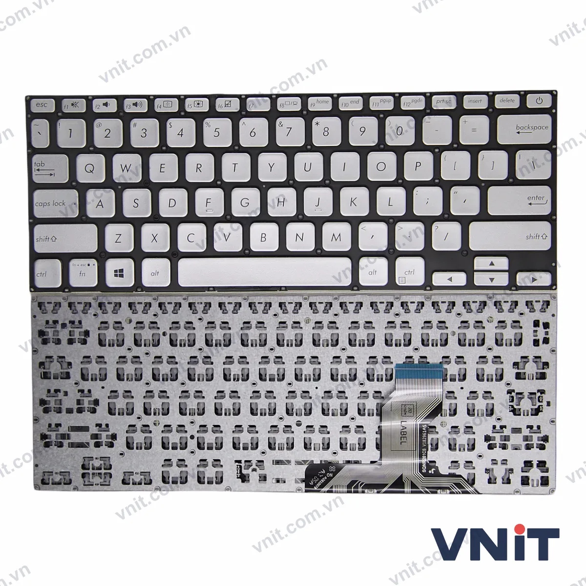 Bàn phím Laptop Asus Y406 VivoBook X420 A420 Y406UA Y406UF (Màu bạc)