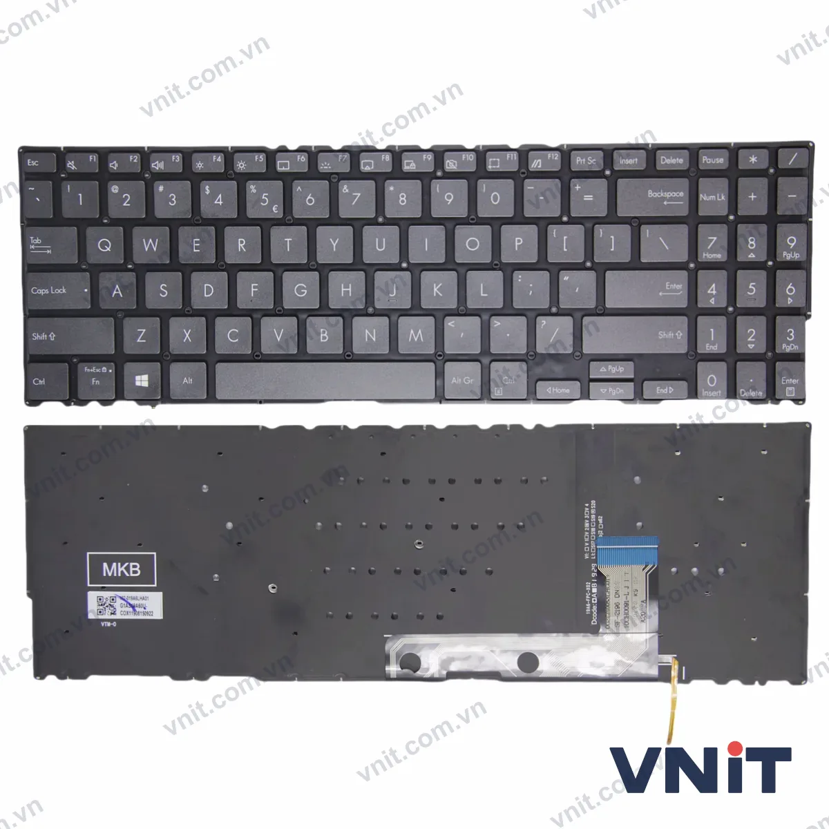 Bàn phím Laptop Asus ZenBook 15 UX563 (Có đèn nền)