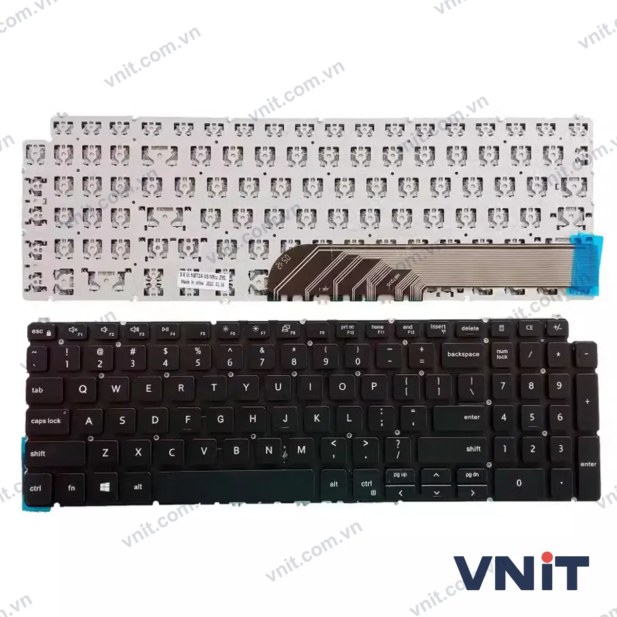 Bàn phím Laptop Dell 15-7590 7591 5593 5598 5590 P42E P88F P90F 5584 5594