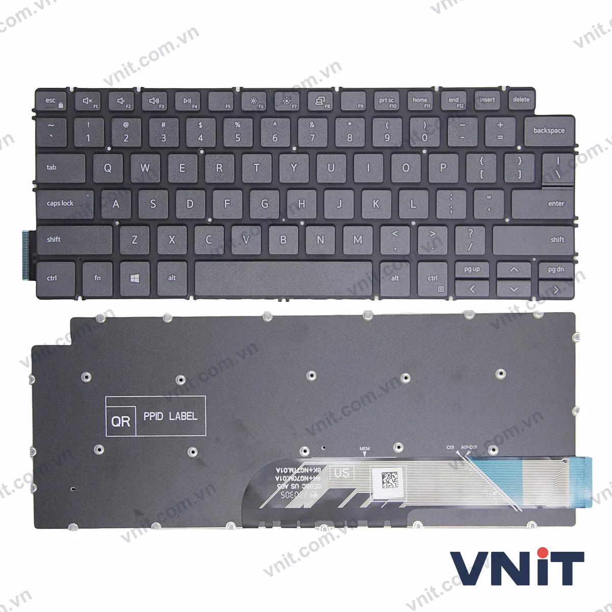 Bàn phím Laptop Dell 5408 5405 5406 5415 P121G P113G P114G P126G P115G (Màu đen)