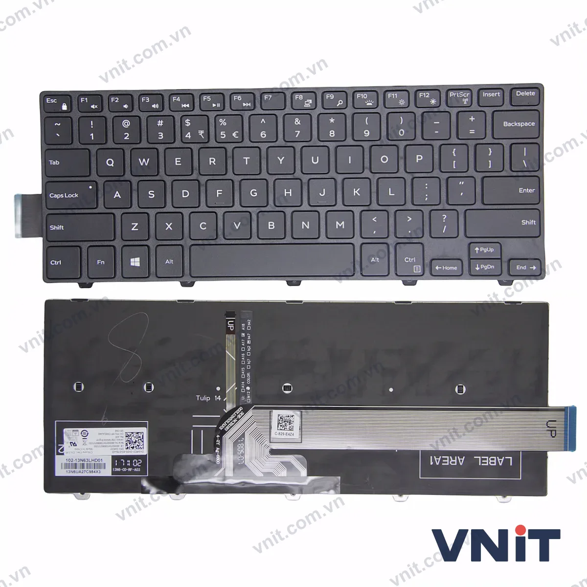 Bàn phím Laptop Dell 5447 3449 5458 5445 5443 5442 5459 3481 5457 (Có đèn nền)