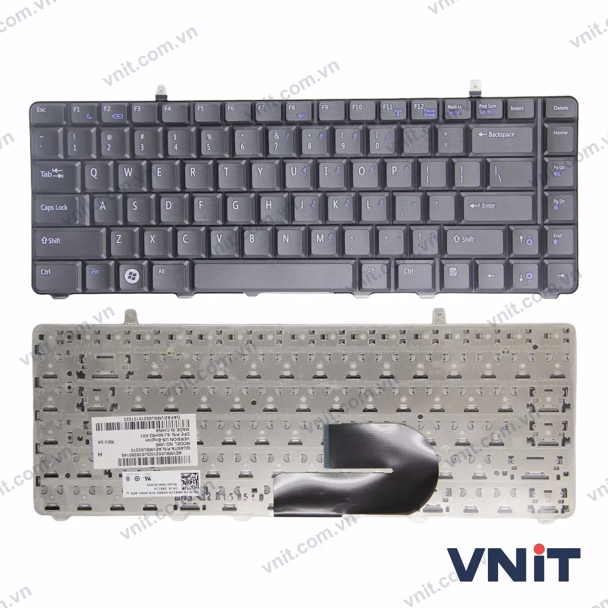 Bàn phím Laptop Dell A840 A860 1410 1015 1088 1014 PP38L PP37L