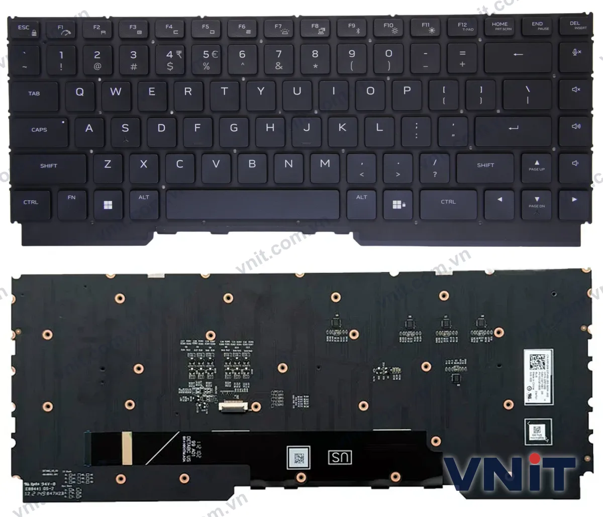 Bàn phím Laptop Dell Alienware M15 R5, M15 R6, M15 R7, RGB (Có đèn nền)