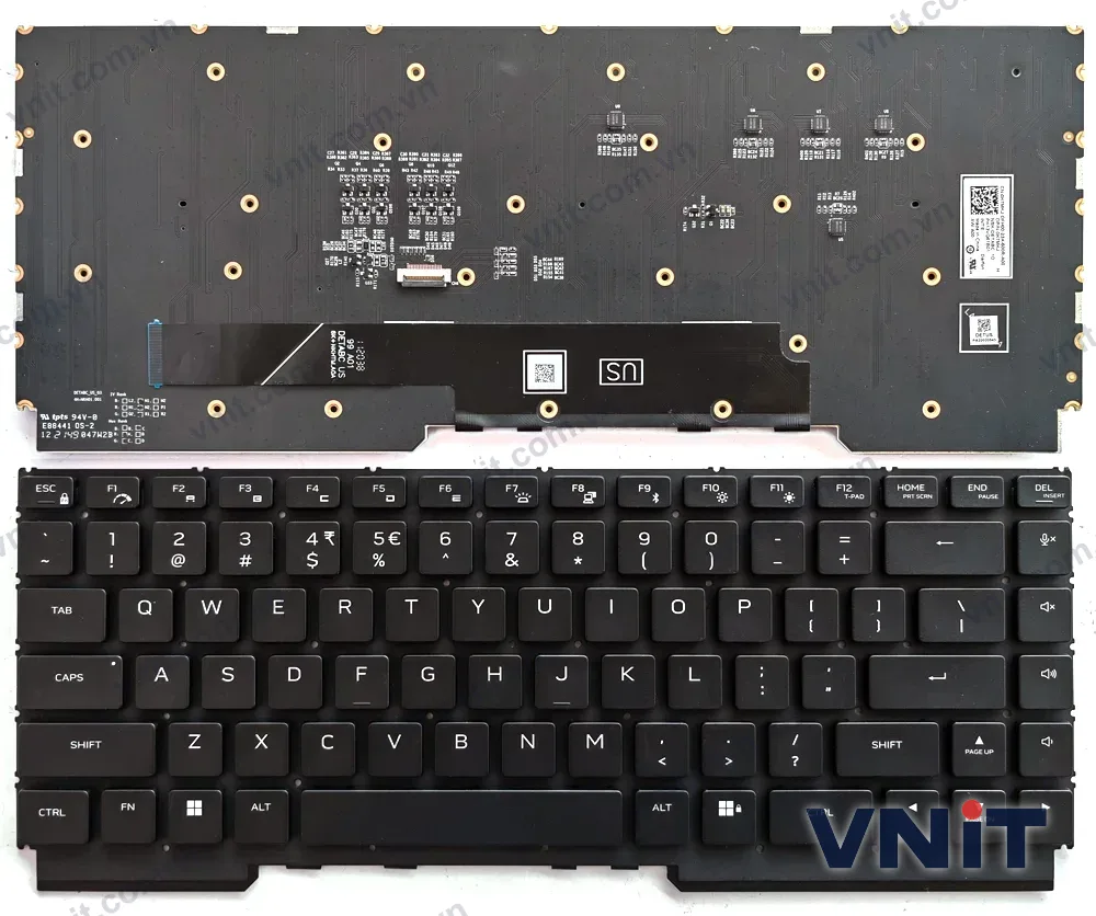 Bàn phím Laptop Dell Alienware M16 R1, M16 R2, Series RGB (Có đèn nền)