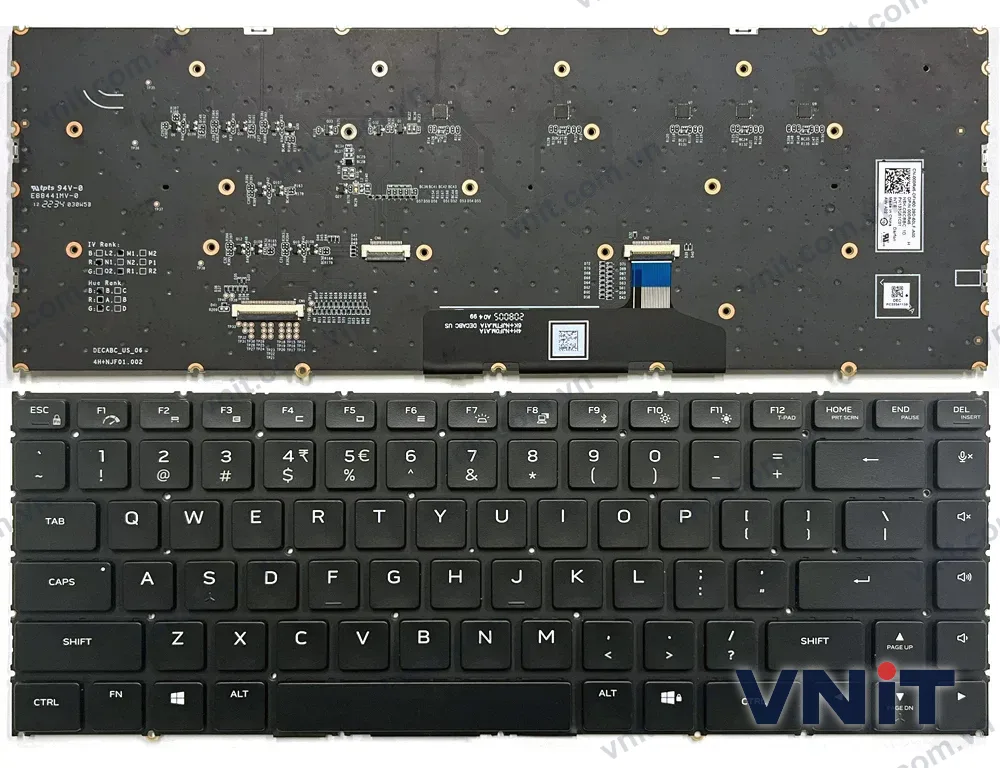 Bàn phím Laptop Dell Alienware M16 R1, M16 R2, Series RGB Mechanical (Có đèn nền)