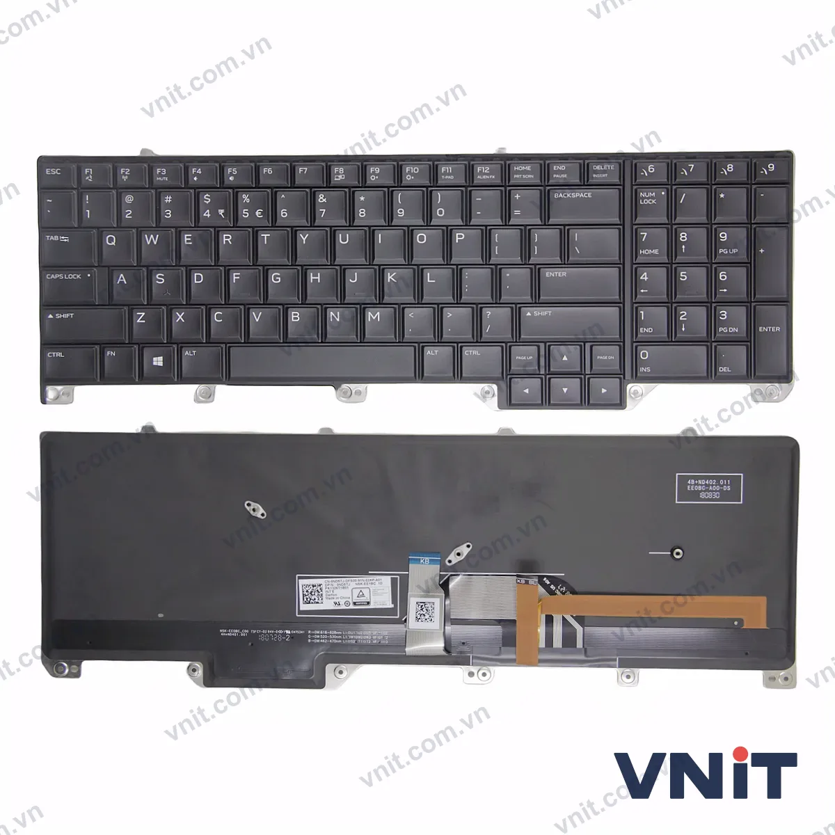 Bàn phím Laptop Dell Alienware M17 R4 P31E (Có đèn nền)
