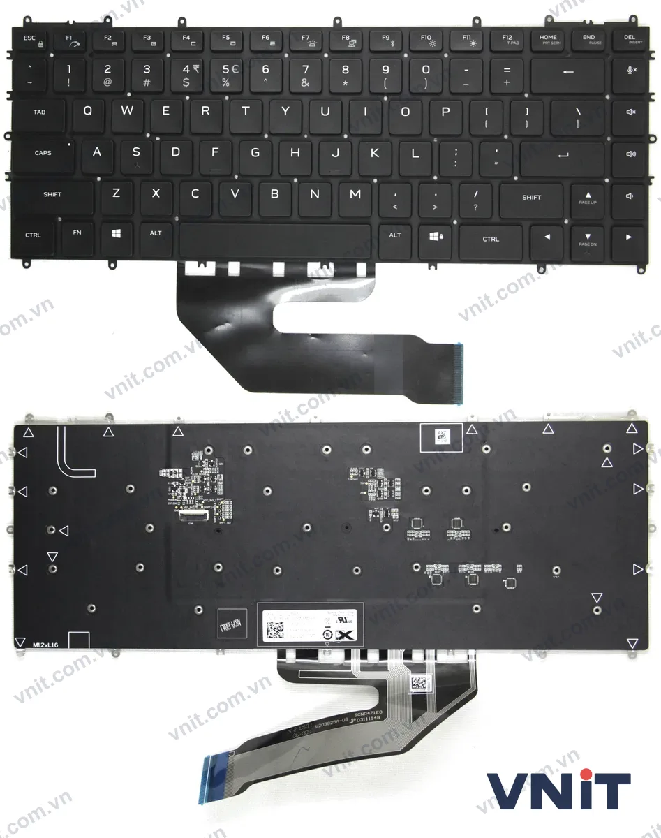 Bàn phím Laptop Dell Alienware X15 R1 R2 X17 R1 R2 RGB (Có đèn nền)