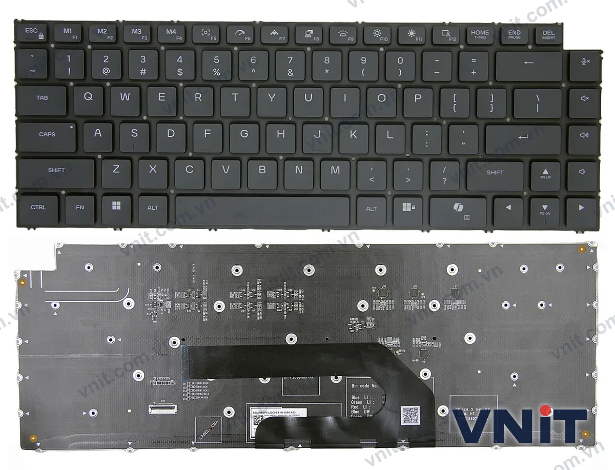 Bàn phím Laptop Dell Alienware X16 R1, X16 R2 (Có đèn nền)