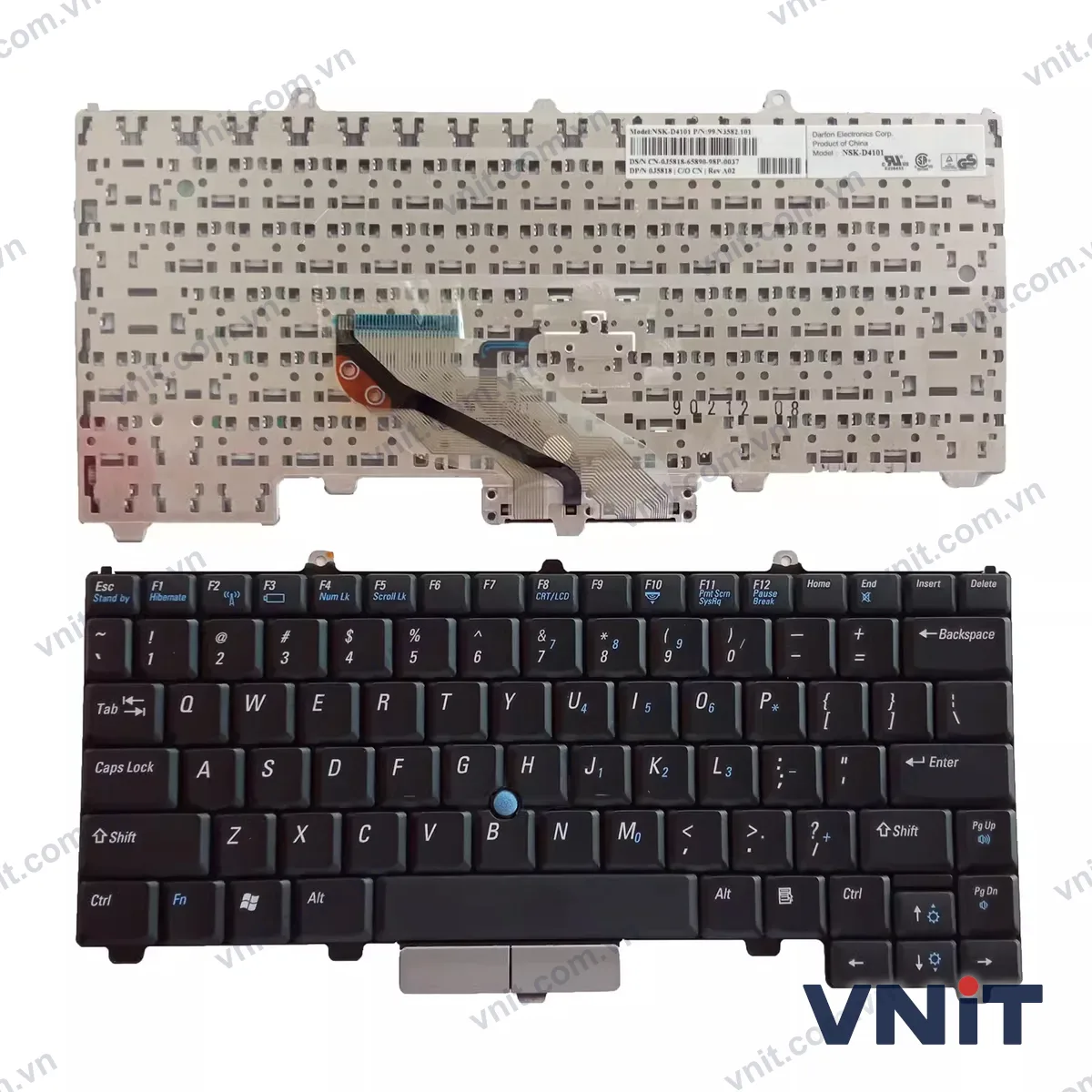 Bàn phím Laptop Dell D420 D410 D430 trackpoint